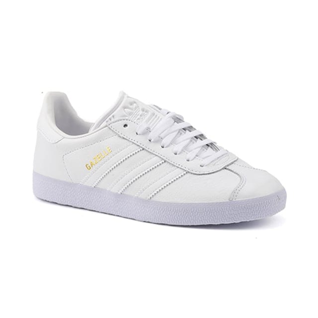 Adidas Originals - GAZELLE FTWWHT/FTWWHT/GOLDMT