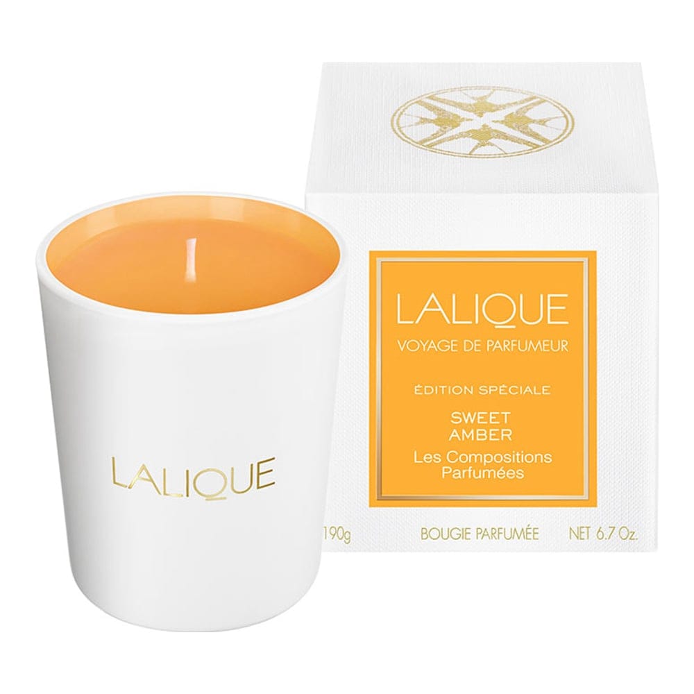 Lalique - Bougie 'Sweet Amber' - 190 g