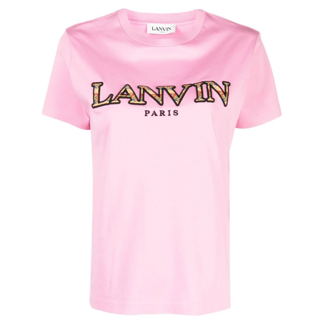 Lanvin - T-shirt 'Logo Embroidered' pour Femmes