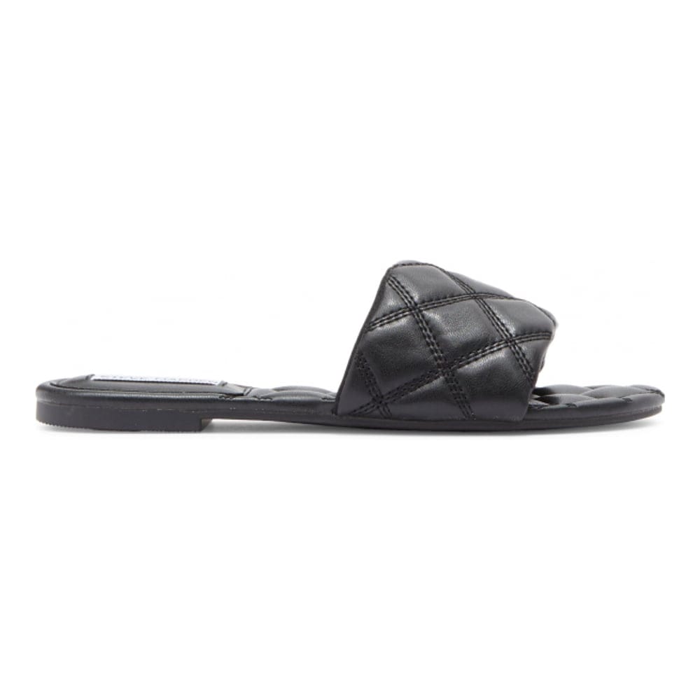 Steve madden - Sandales plates 'Perrie Quilted Slide' pour Femmes