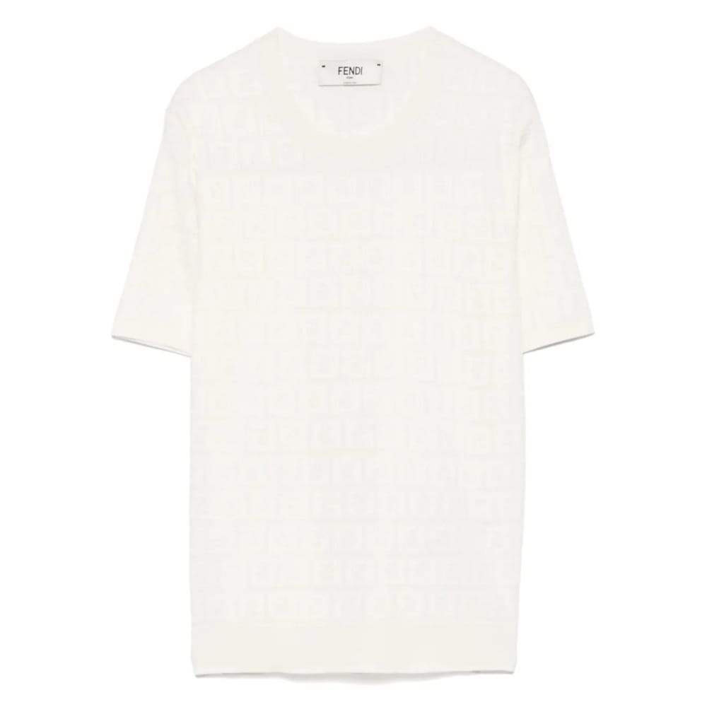 Fendi - T-shirt 'Ff' pour Femmes