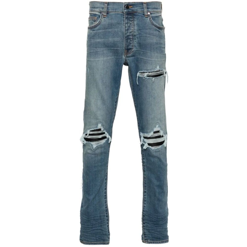 Amiri - Jeans skinny 'Mx1 Distressed-Effect' pour Hommes
