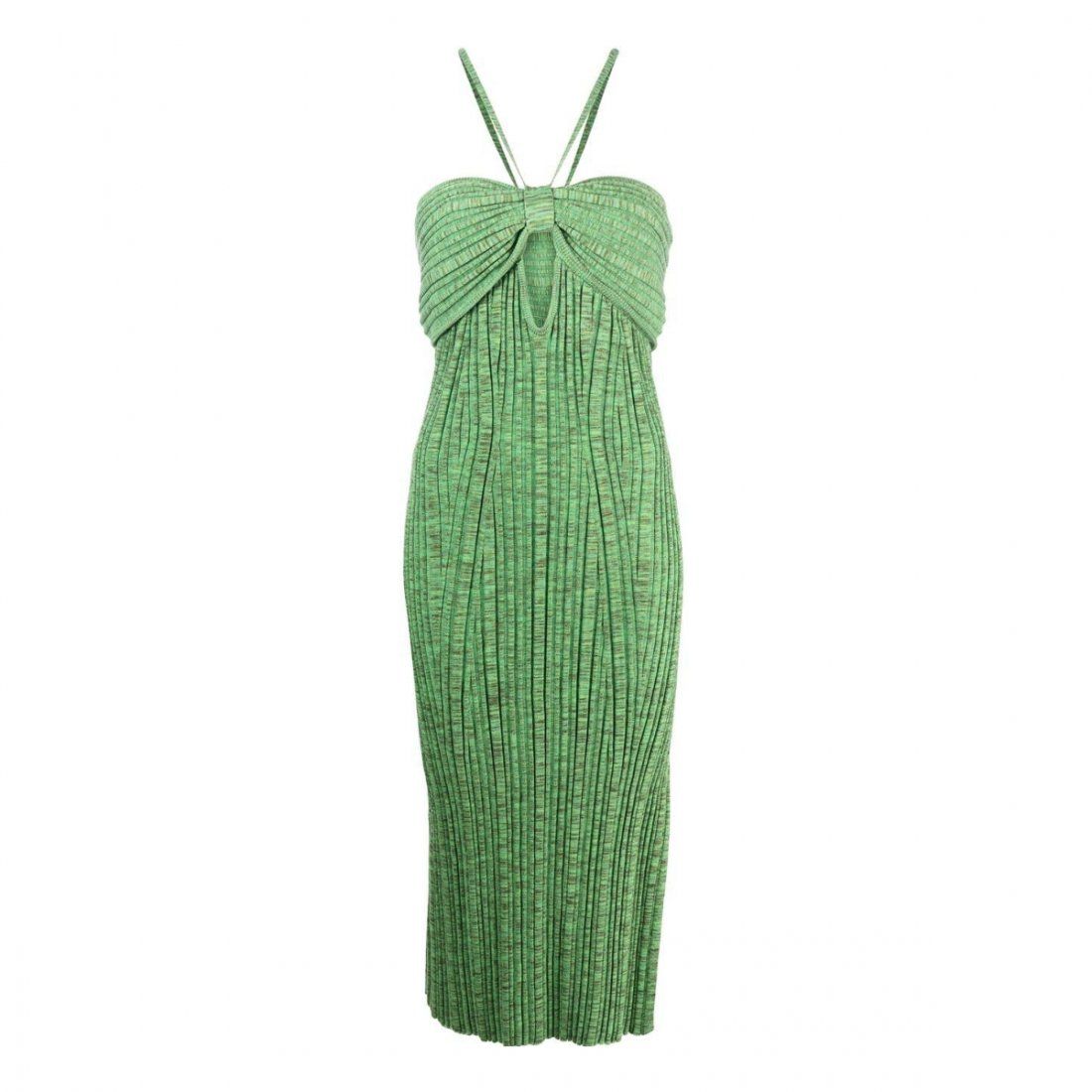 Cult gaia - Robe Midi 'Fitted Ribbed' pour Femmes