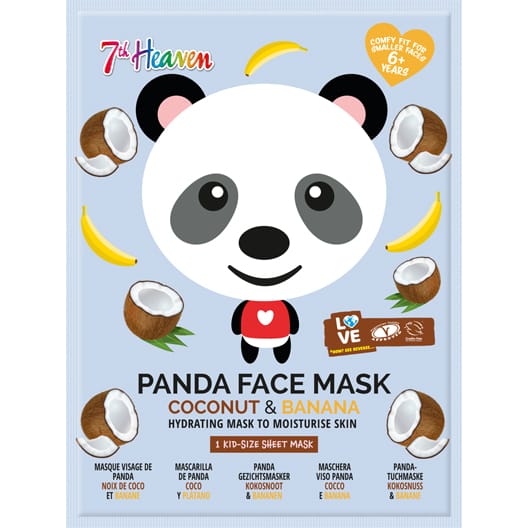 7th Heaven - Masque visage 'Animal Panda'