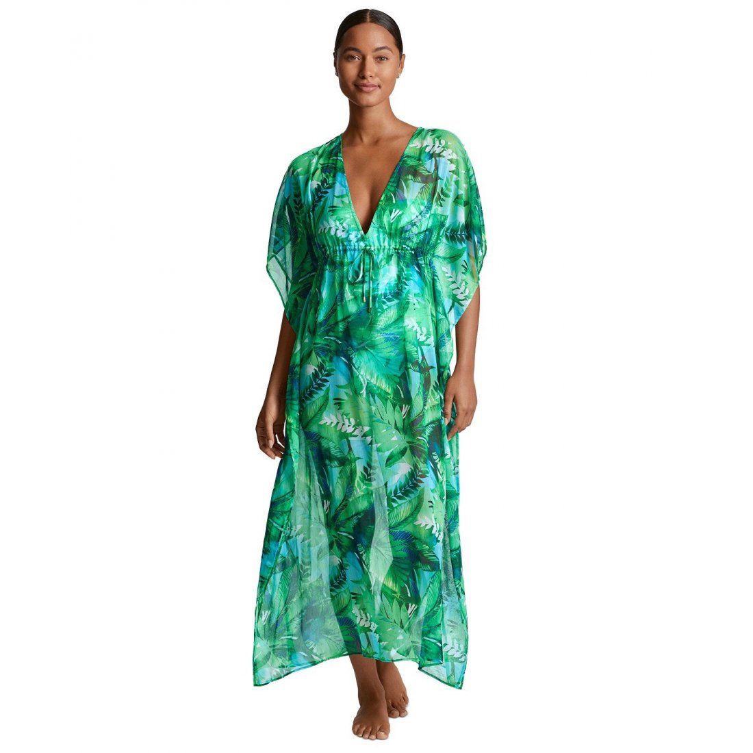 Lauren ralph lauren - 'Printed Caftan Swim Cover-Up' pour Femmes