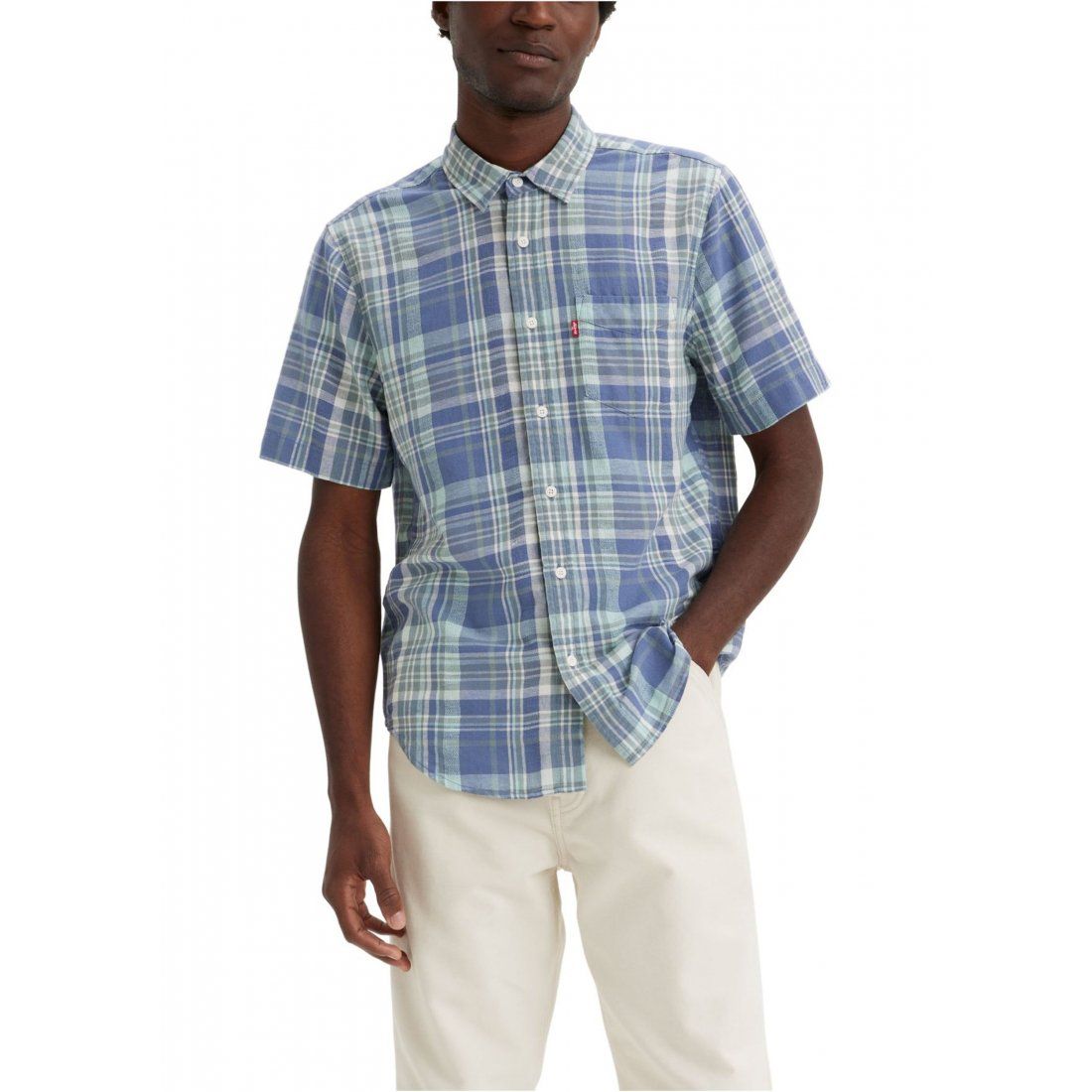 Levi's - Chemise à manches courtes 'Classic One Pocket Standard Button Down' pour Hommes