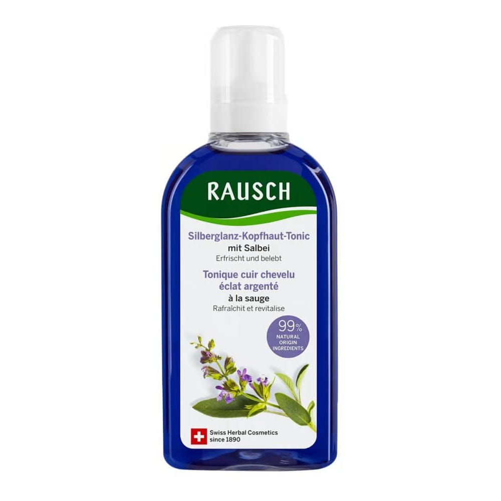 Rausch - Tonique cuir chevelu éclat argenté à la sauge - 200 ml