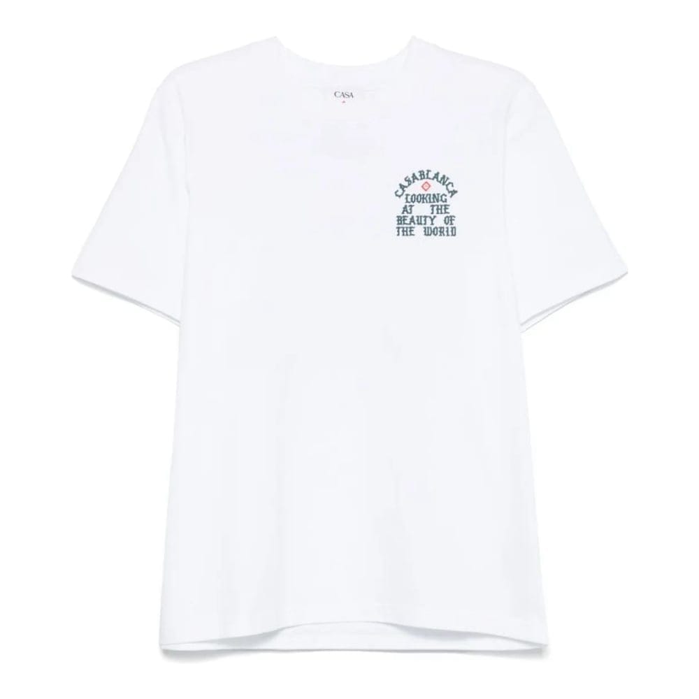 Casablanca - T-shirt 'Looking At The Beauty Of The World' pour Hommes