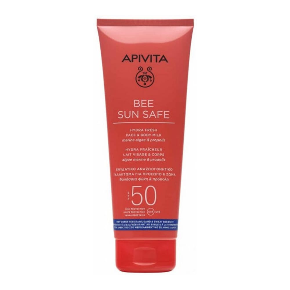 Apivita - Écran Solaire pour le Visage & le Corps 'Bee Sun Safe Hydra Fresh Milk SPF50' - 200 ml