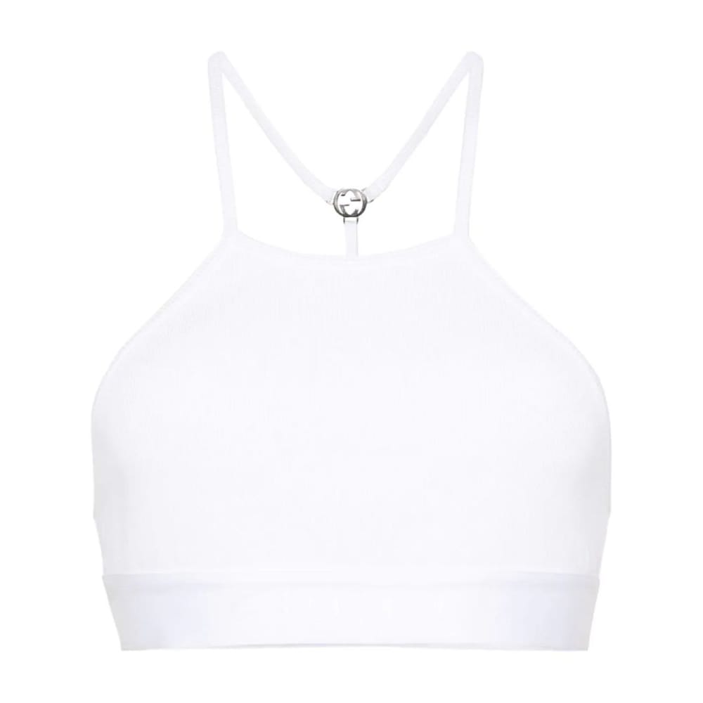 Gucci - Crop Top 'Interlocking G' pour Femmes