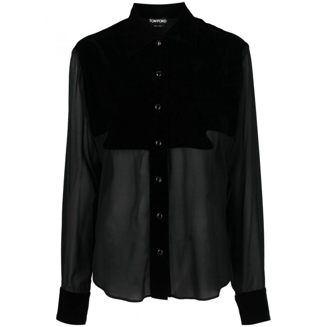 Tom ford - Chemise 'Panelled Buttoned' pour Femmes