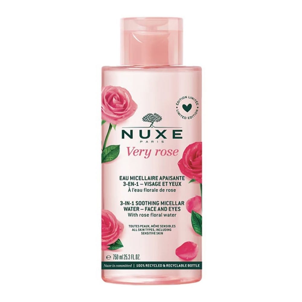 Nuxe - Very Rose Eau Micelaire Apaisante 3-En-1 - 750 ml