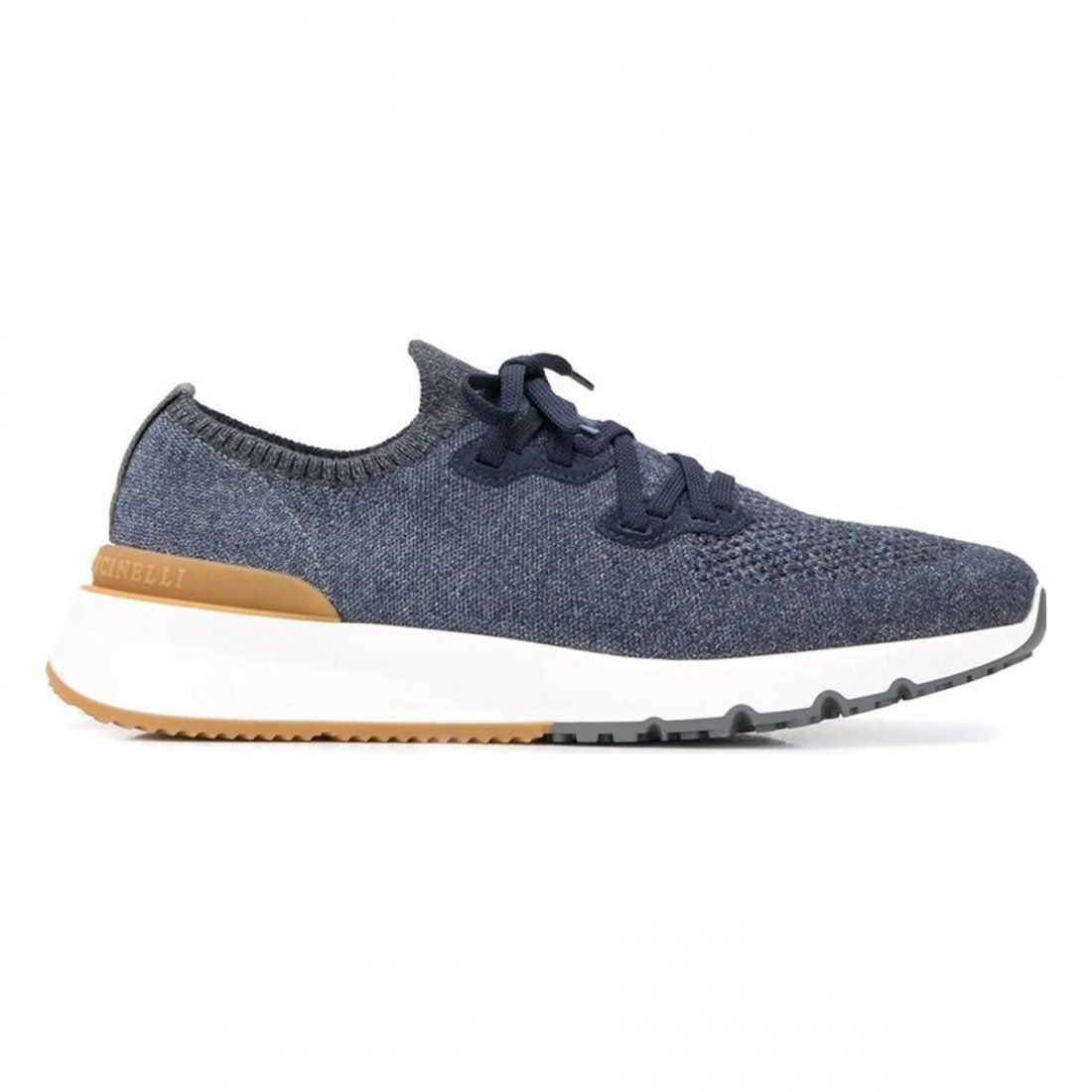 Brunello cucinelli - Sneakers 'Perforated' pour Hommes