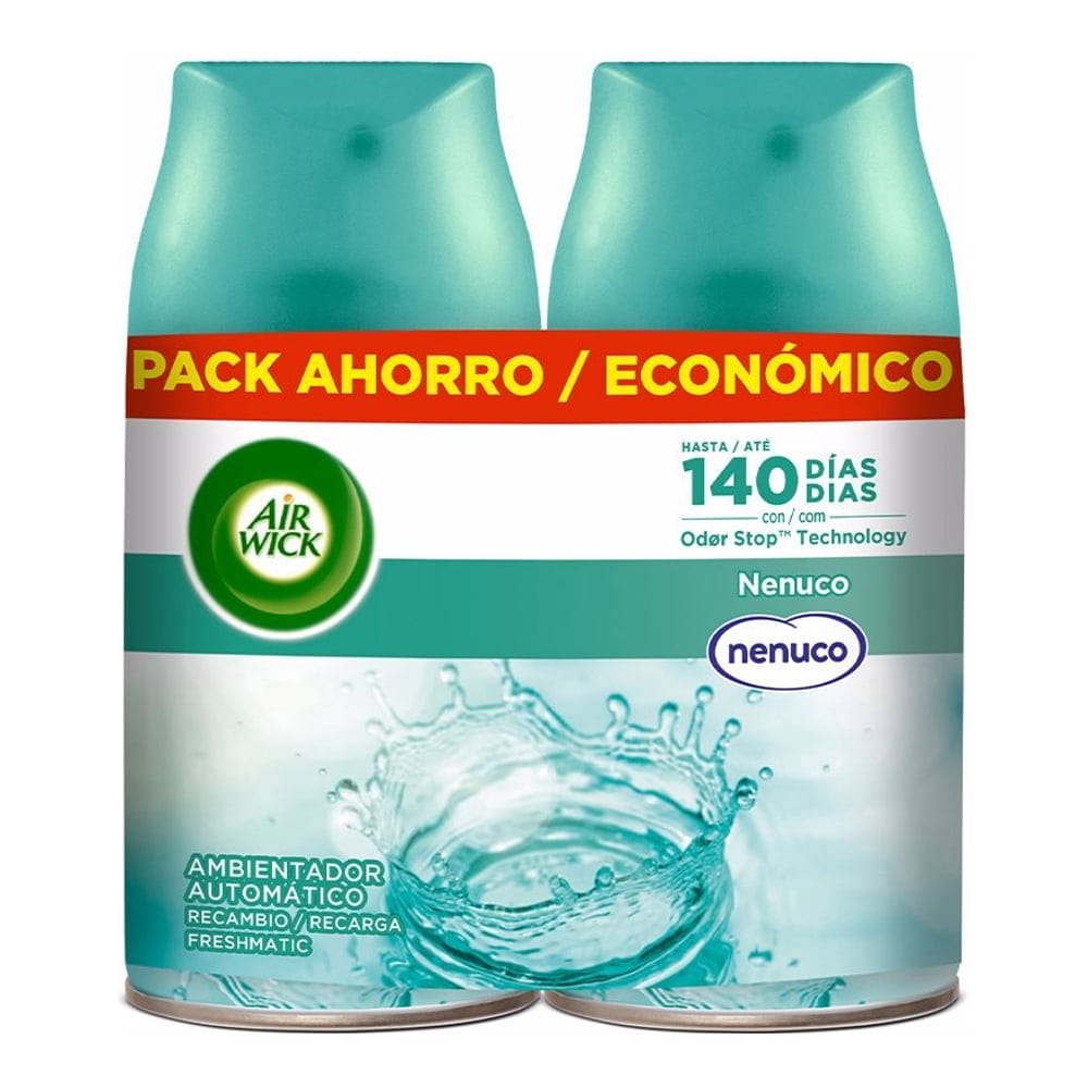 Air-wick - Recharge de désodorisant 'Freshmatic' - Nenuco 250 ml, 2 Pièces