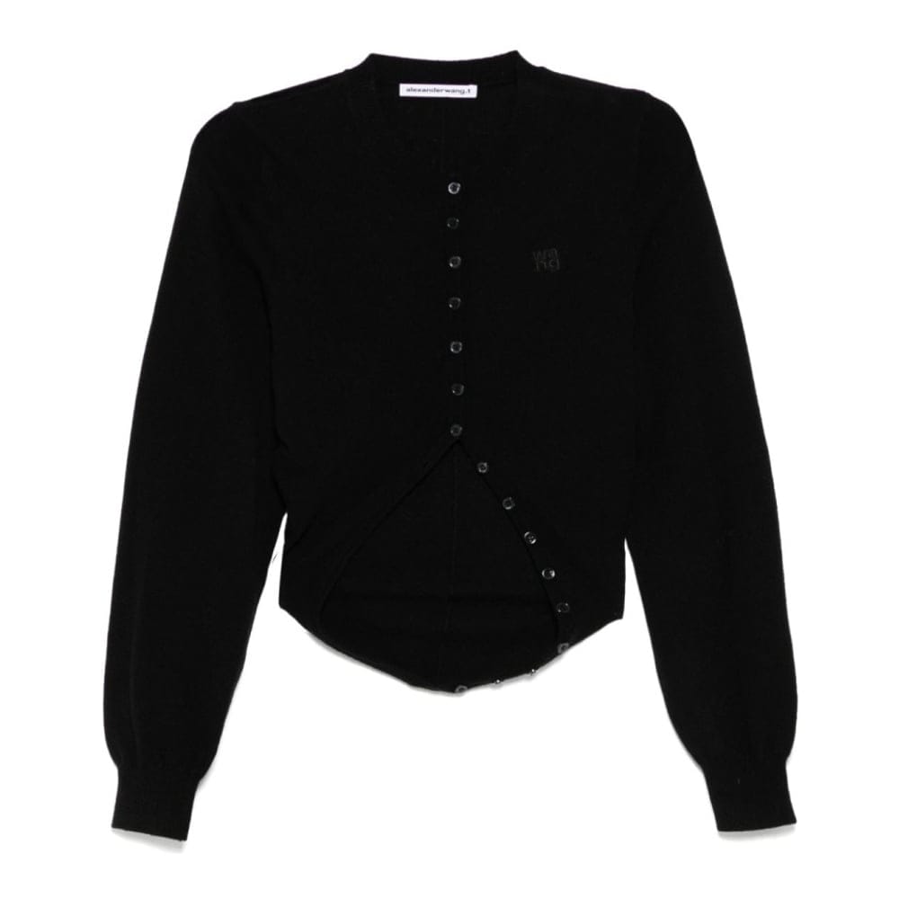 T by alexander wang - Cardigan 'Split-Hem' pour Femmes
