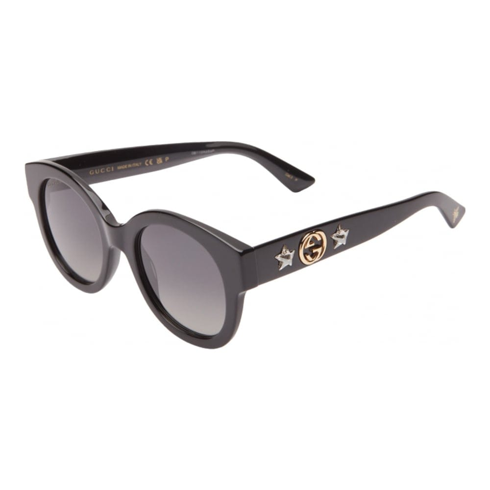 Gucci - '51mm Round Polarized Sunglasses' pour Femmes