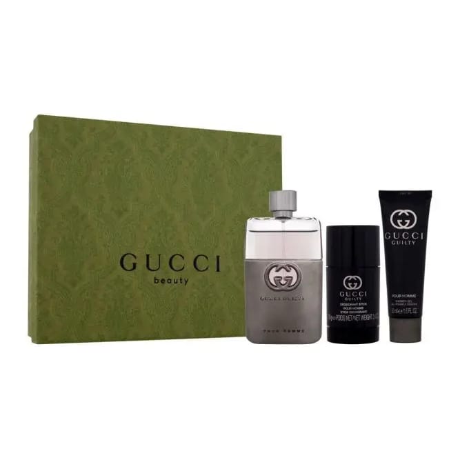 Gucci - Coffret de parfum 'Guilty Pour Homme' - 3 Pièces