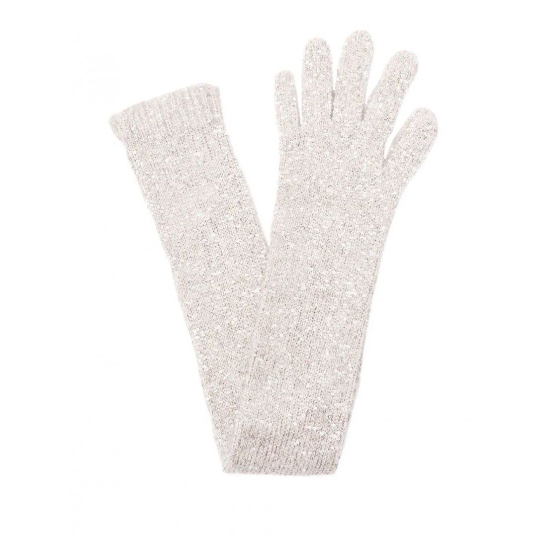 Brunello cucinelli - Gants 'sequin-embellished' pour Femmes