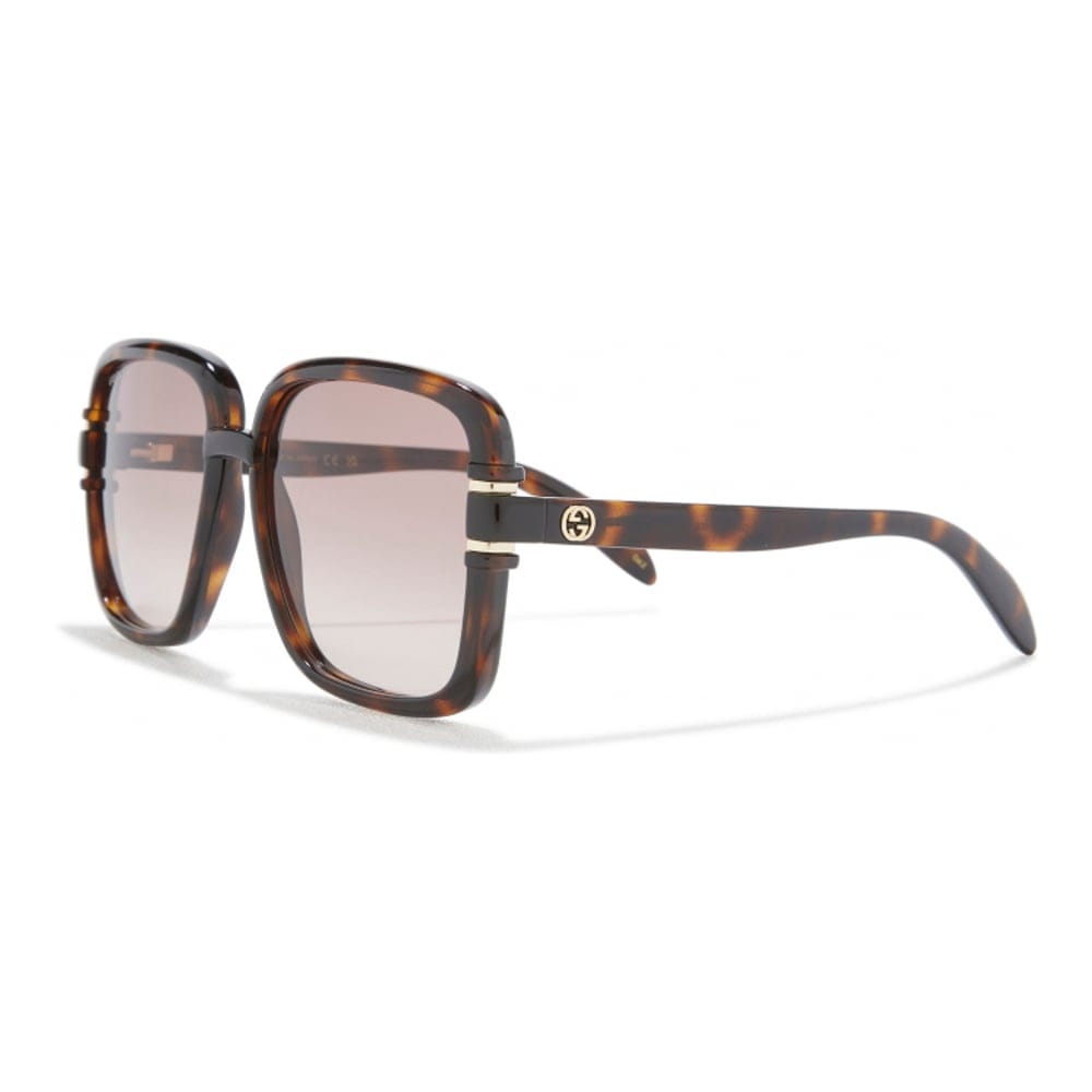 Gucci - '59mm Square Sunglasses' pour Femmes