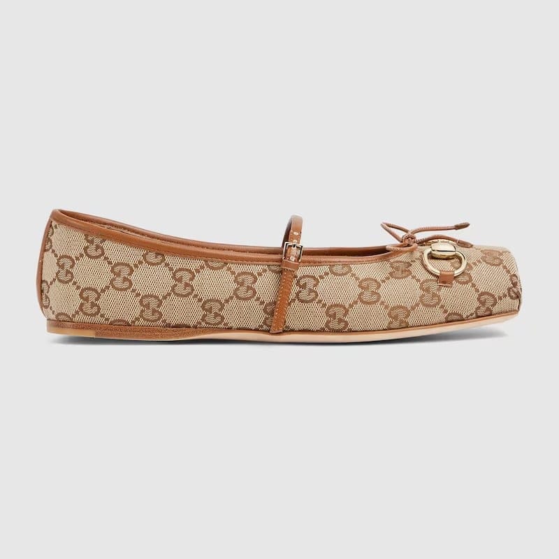 Gucci - Ballerines 'Horsebit' pour Femmes