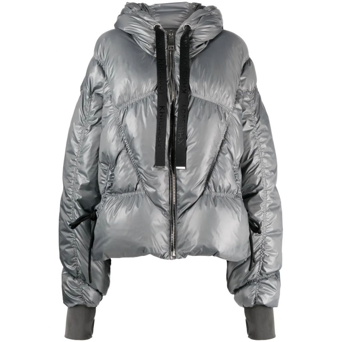 Khrisjoy - Veste matelassée 'Iconic Metallic-Effect' pour Femmes