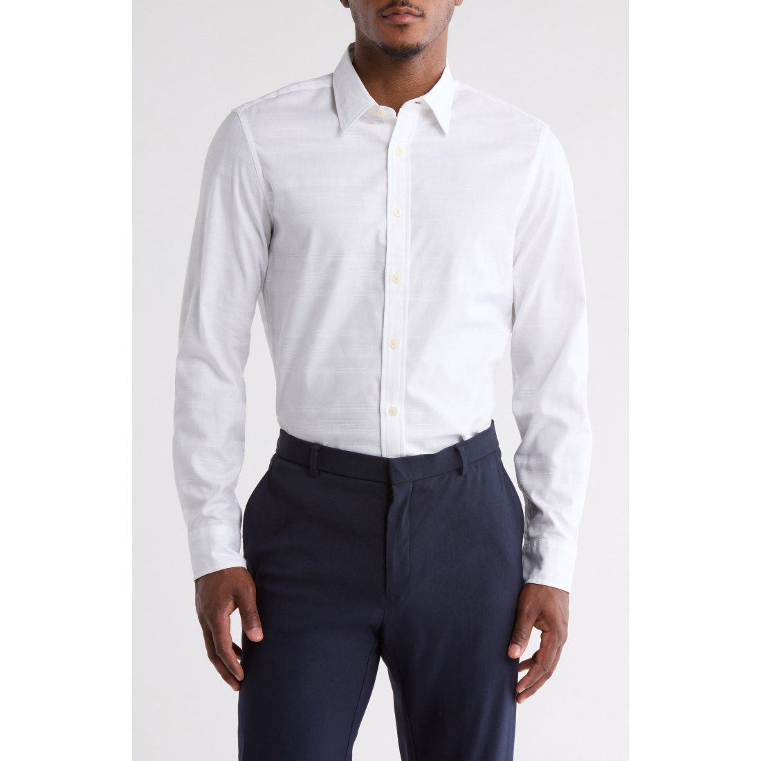 Michael kors - "Chemise 'Cotton & Tencel® lyocell Dobby Button-Up' pour Hommes"