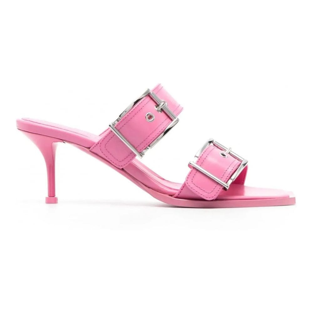 Alexander mcqueen - Sandales à talon 'Buckled' pour Femmes