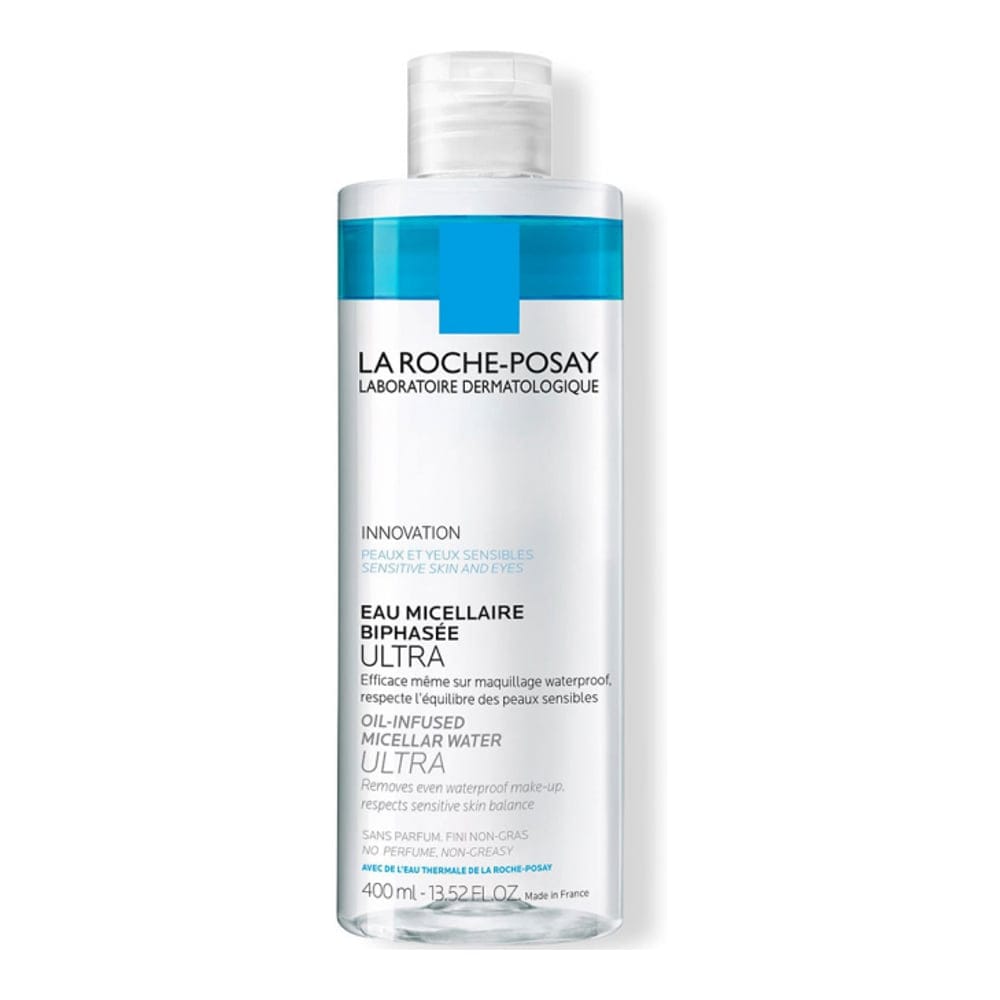 La Roche-Posay - Eau micellaire 'Biphasée Ultra' - 400 ml