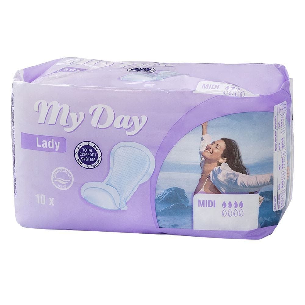 My Day - Protections pour l'incontinence - Midi 10 Pièces