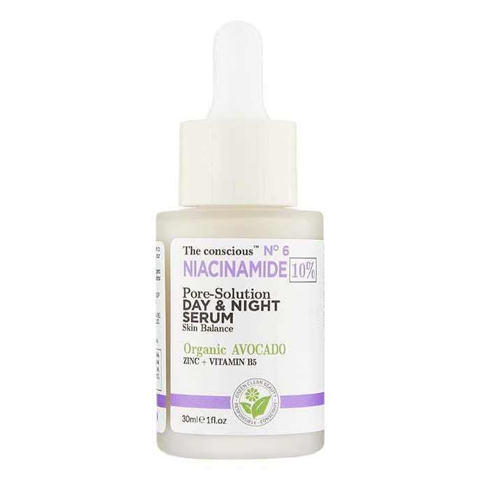 The Conscious™ - Sérum pour le visage 'Niacinamide Pore-Solution Day & Night Organic Avocado' - 30 ml