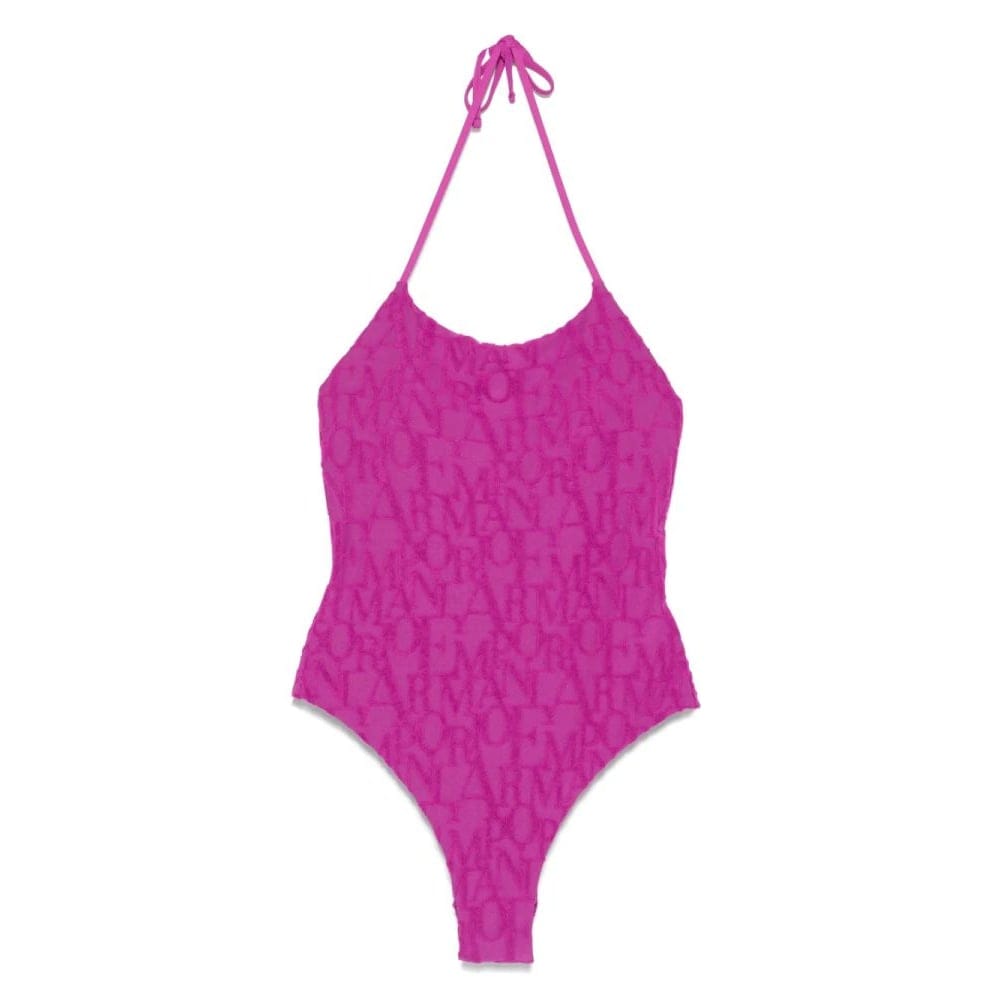 Emporio armani - "Maillot de bain 'Flocked-Logo' pour Femmes"