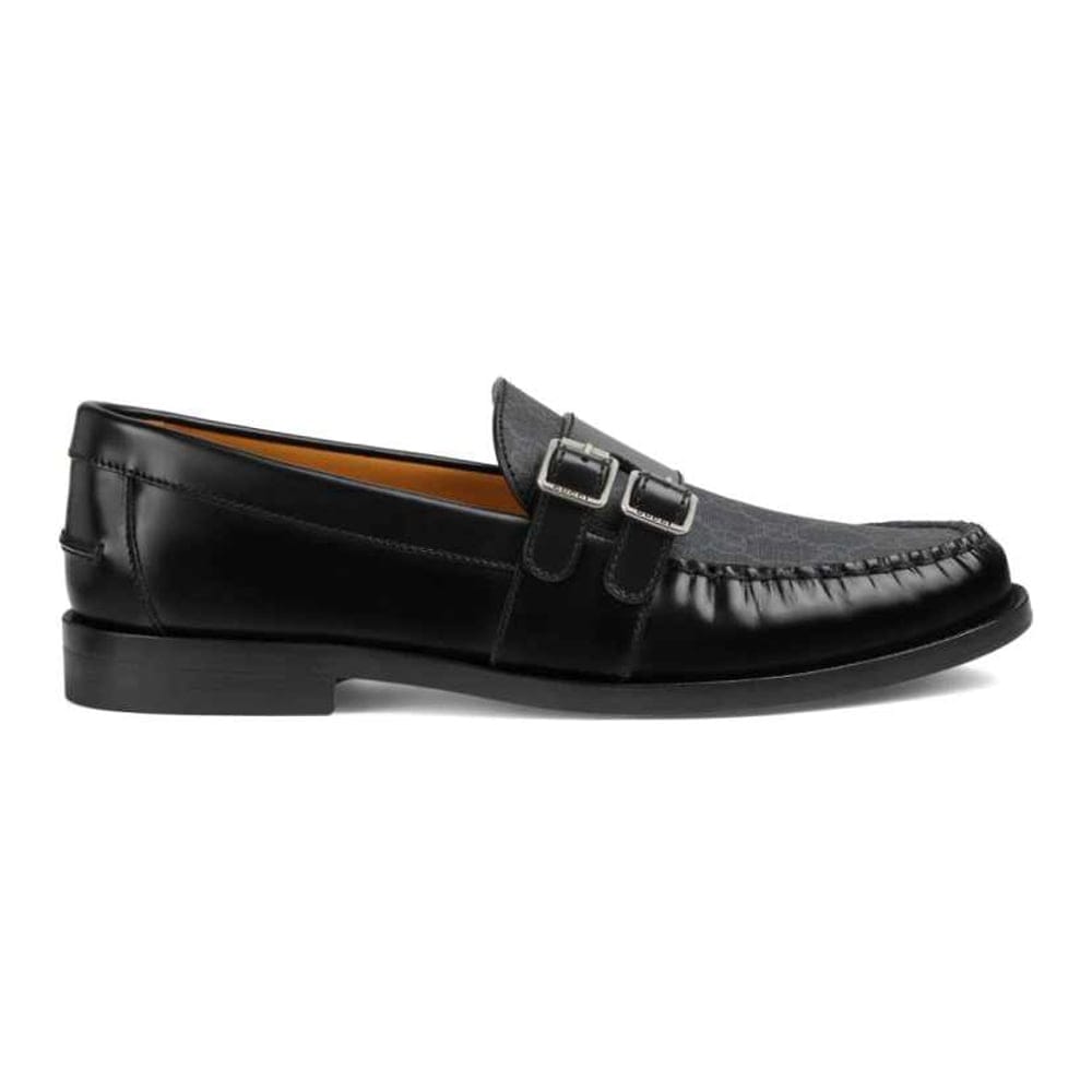 Gucci - Mocassins 'GG Buckle' pour Hommes