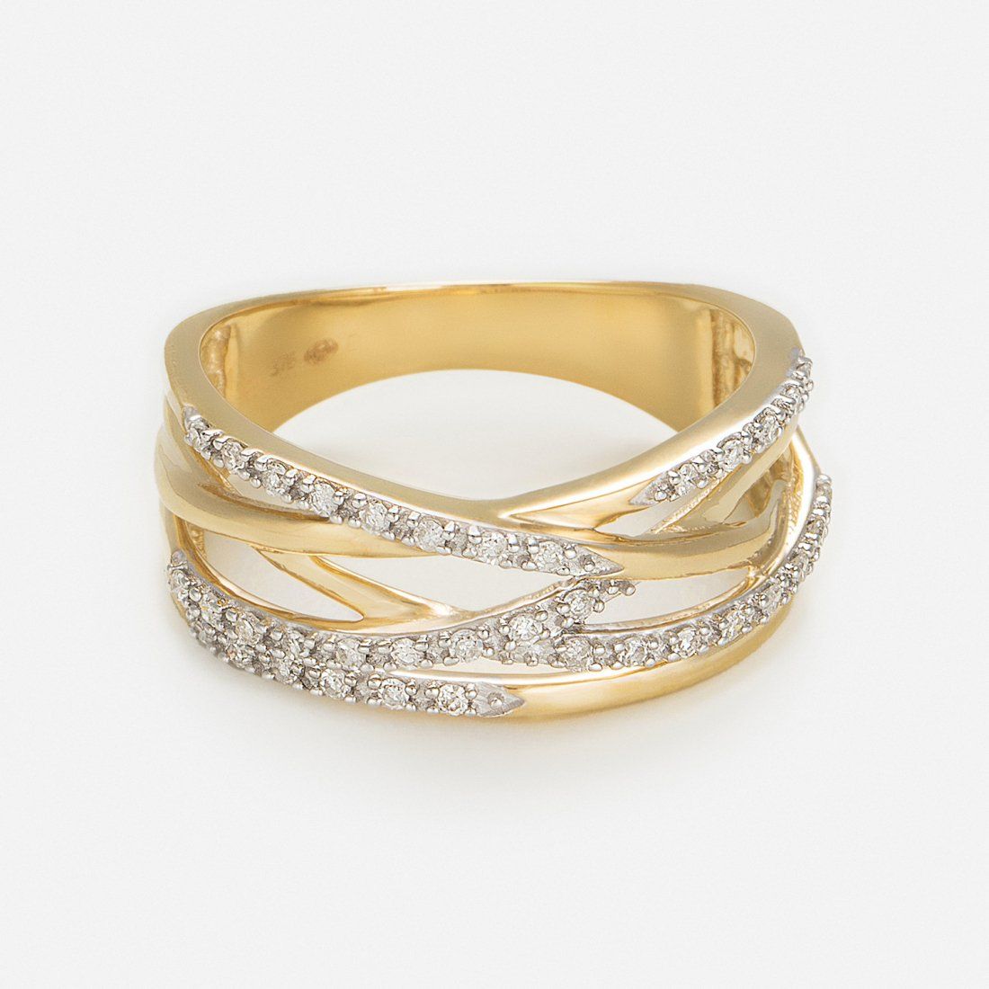 Diamanta - Bague 'Entrelacs Eternel' pour Femmes