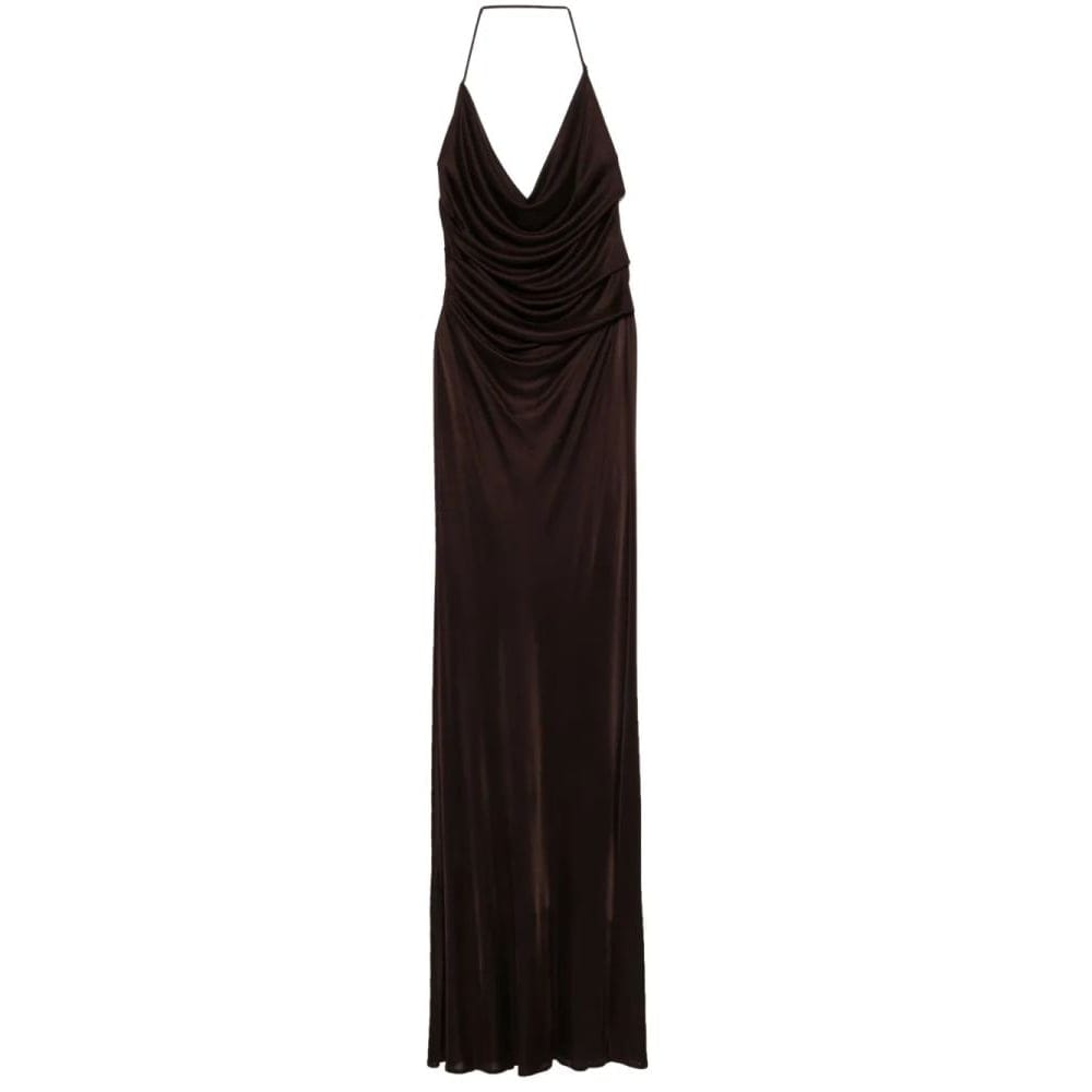 Elisabetta franchi - Robe maxi 'Open-Back' pour Femmes