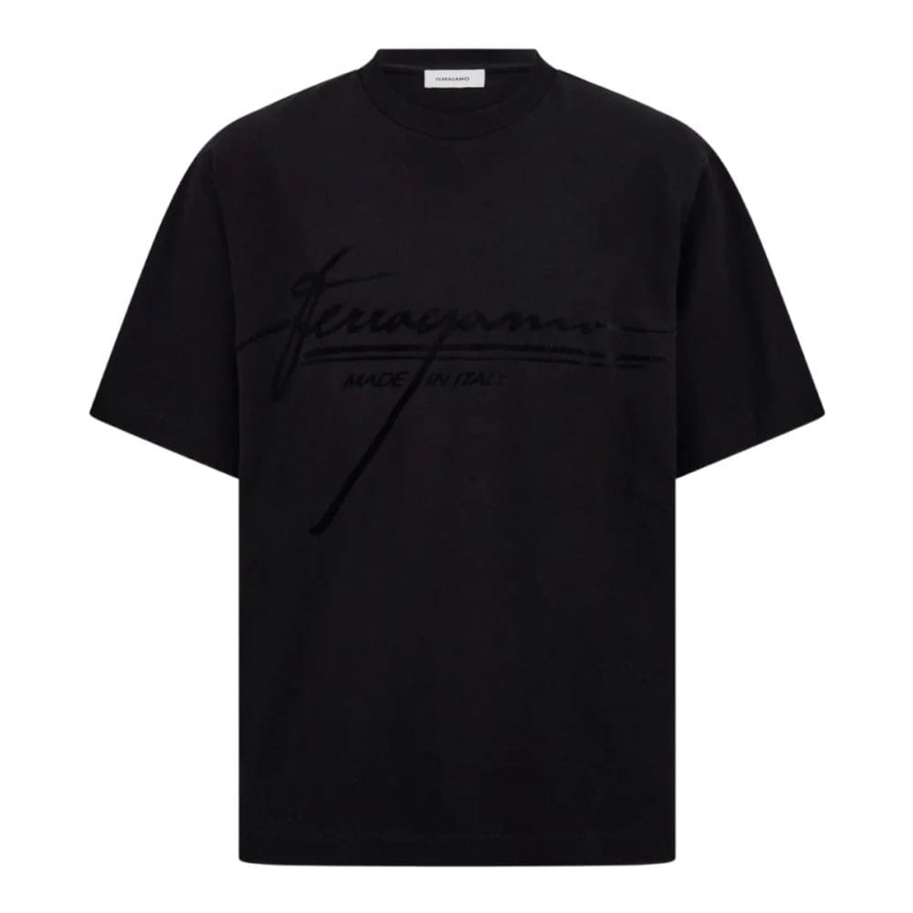 Ferragamo - T-shirt 'Logo-Print' pour Hommes