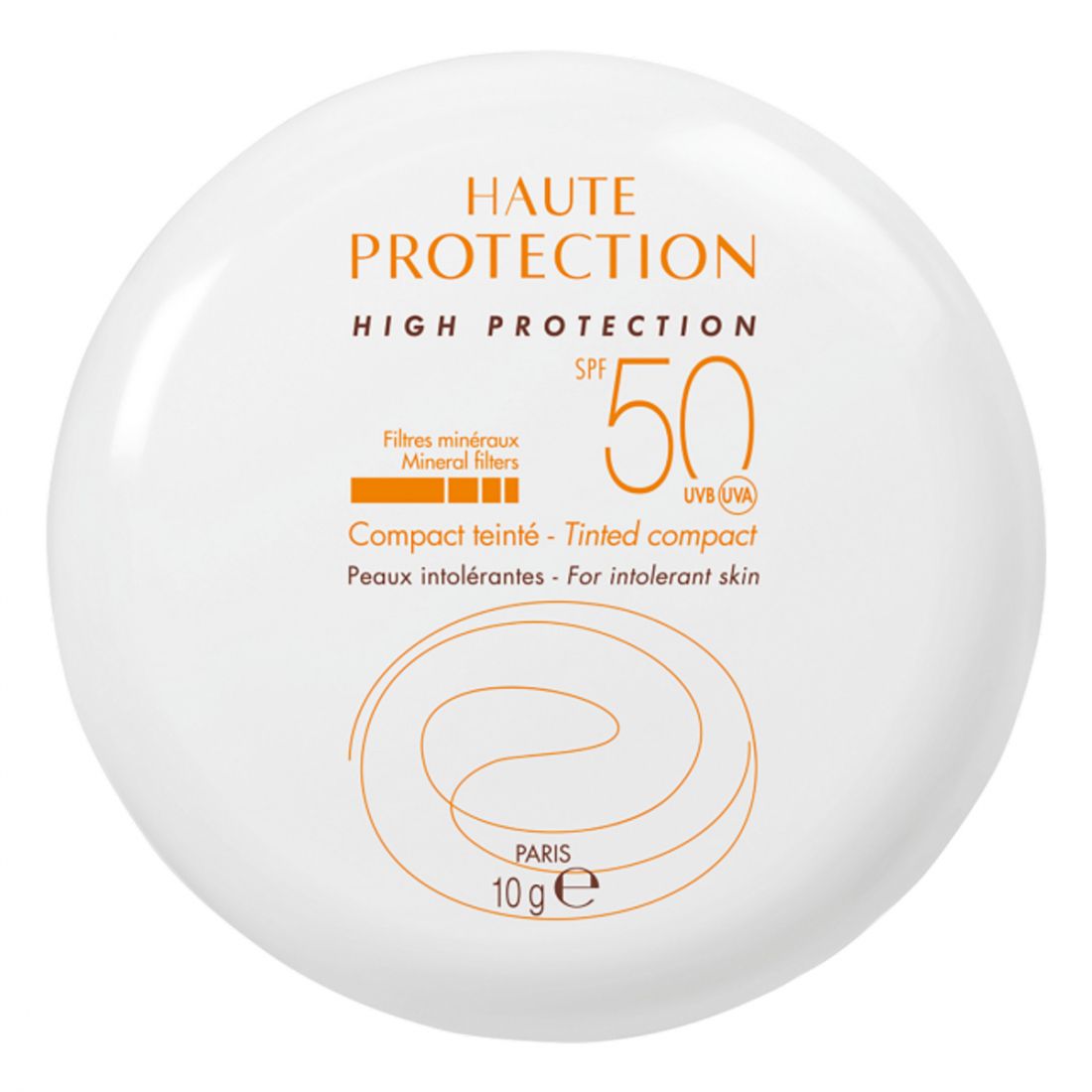 Avène - Crème solaire teintée 'High Protection Compact SPF50' - Golden 10 g