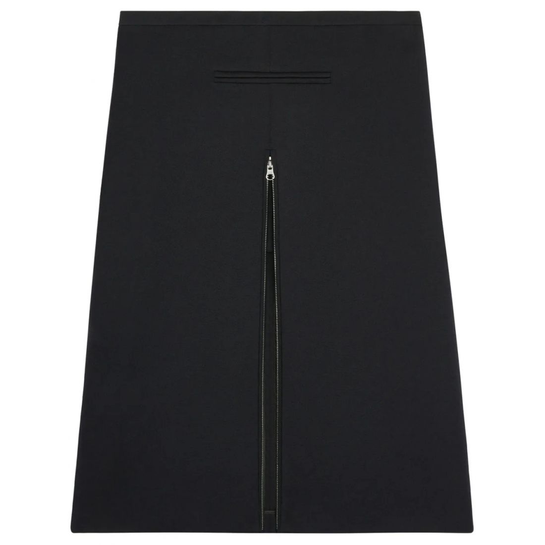 Courrèges - Jupe Midi 'Zip-Detail Twill' pour Femmes