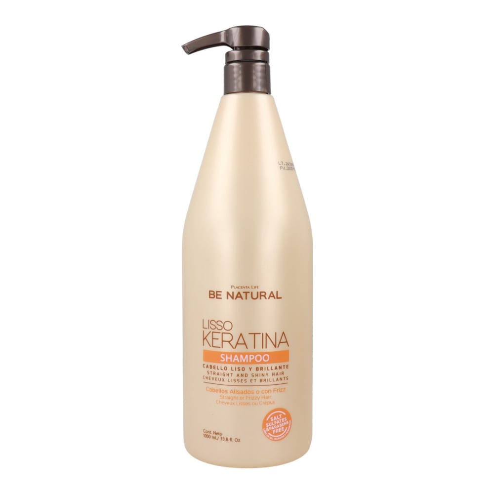Be natural - Shampoing 'Lisso Keratin' - 1000 ml