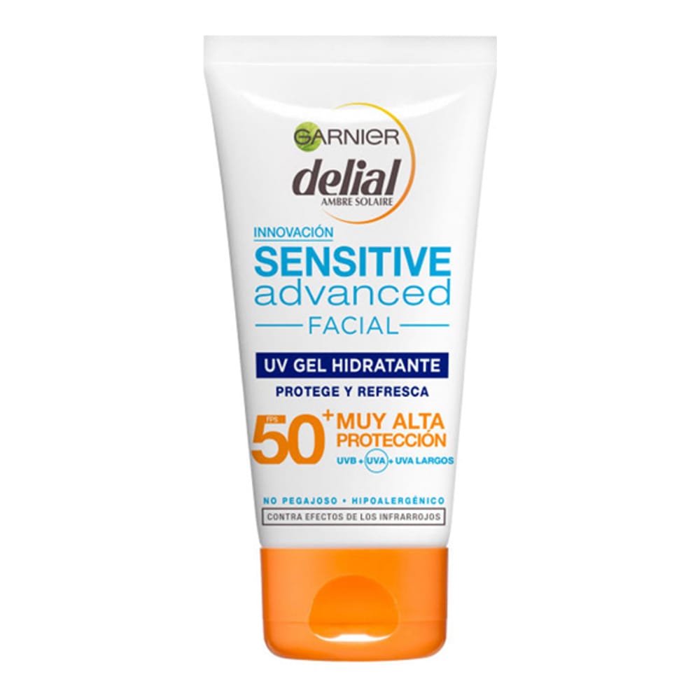 Garnier - Gel de protection solaire 'Sensitive Advanced SPF50+' - 50 ml