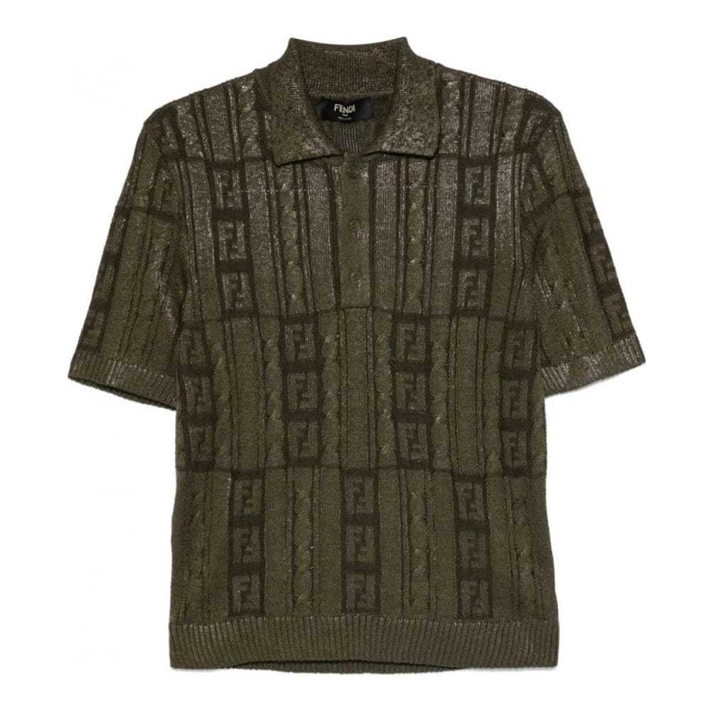 Fendi - Polo 'FF Sparkle' pour Hommes