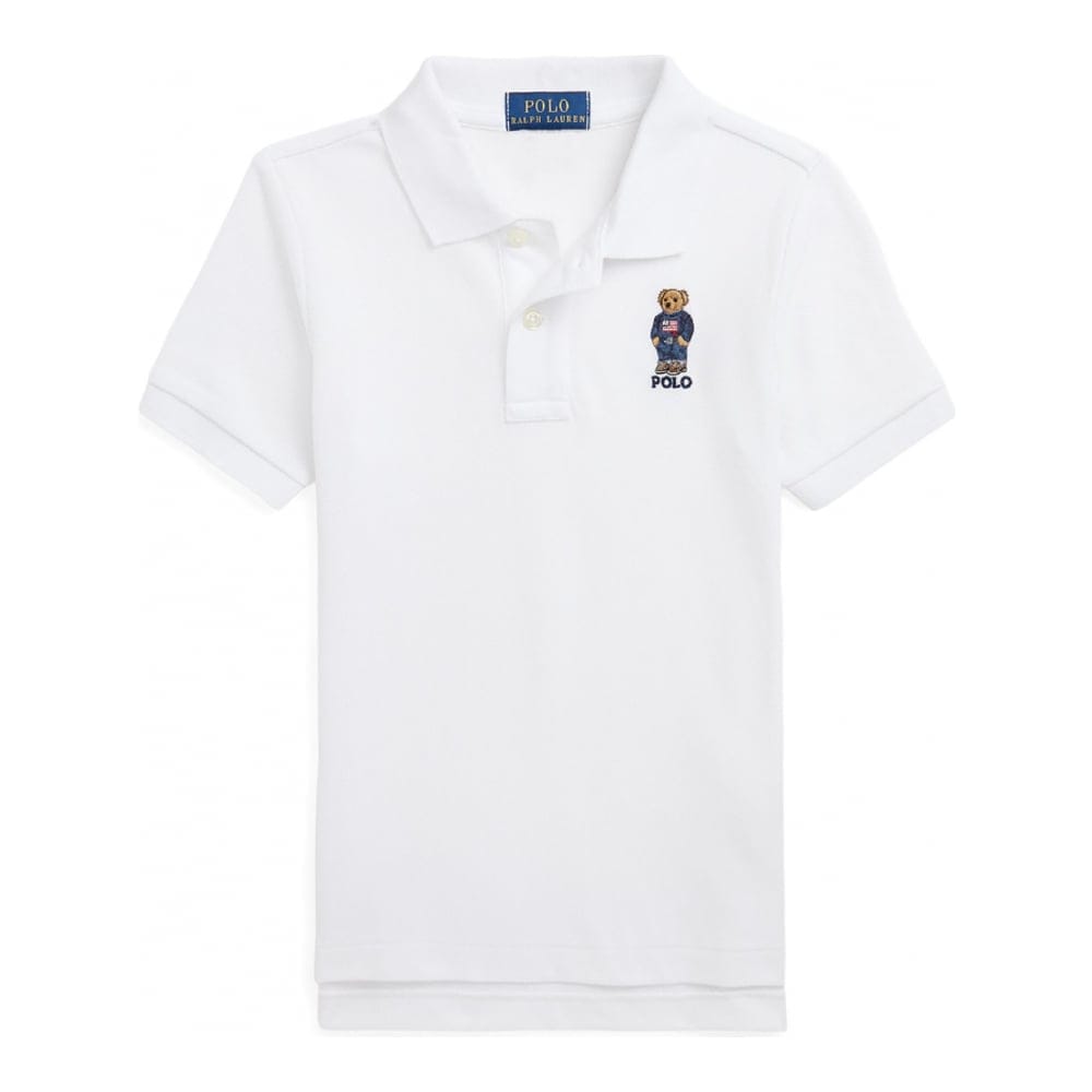 Ralph lauren kids - "'Polo Bear Cotton Mesh Polo Shirt' pour Petits garçons"