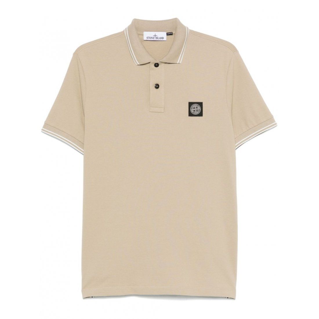 Stone island - Polo 'Compass-Motif' pour Hommes
