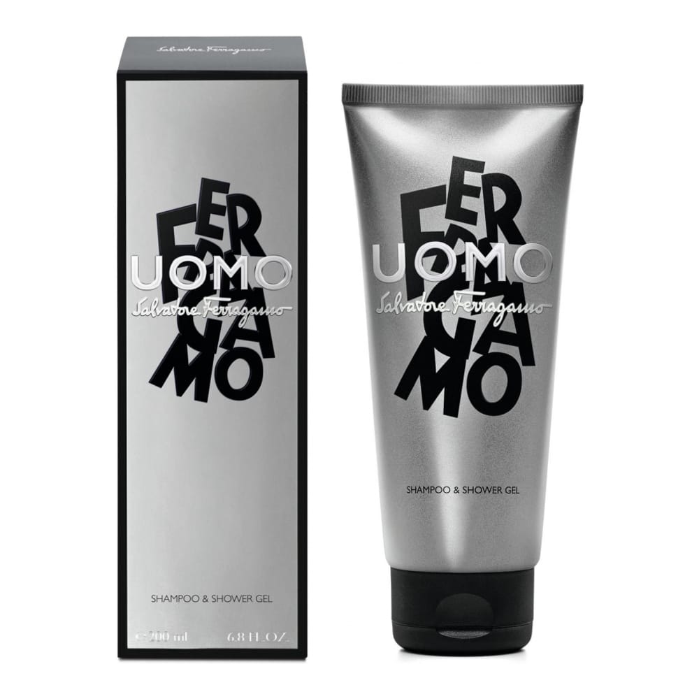 Salvatore ferragamo - Gel douche & cheveux 'Uomo' - 200 ml