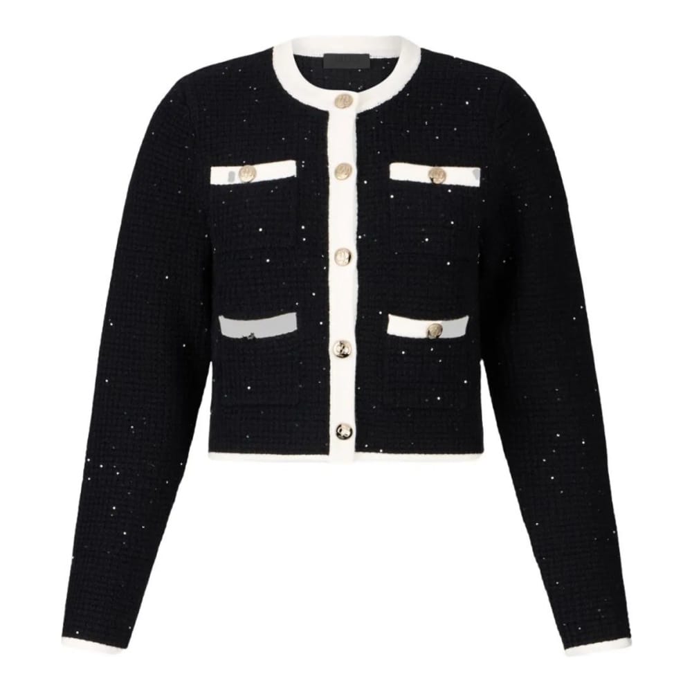 Liu jo - Veste de smoking 'Glitter-Embellished Buttoned' pour Femmes