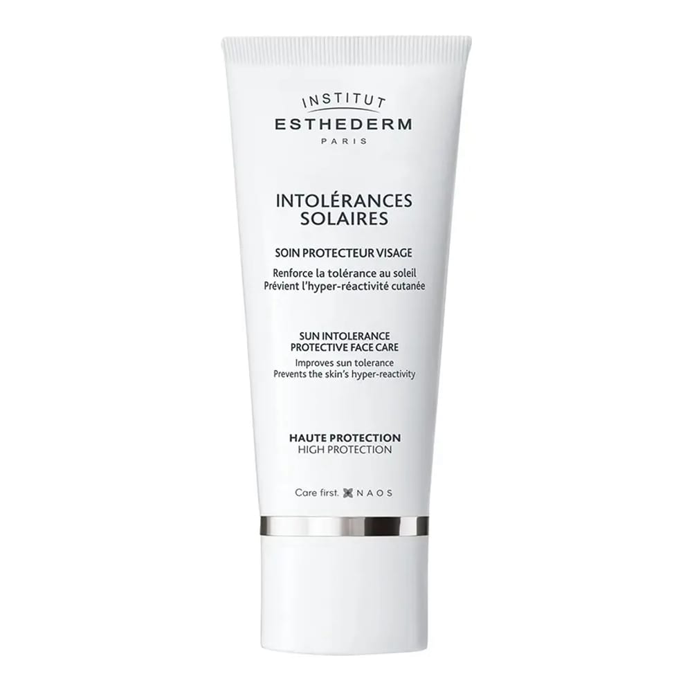 Institut esthederm - Crème solaire pour le visage 'Intolérances Solaires Protective Face Care High Protection' - 50 ml