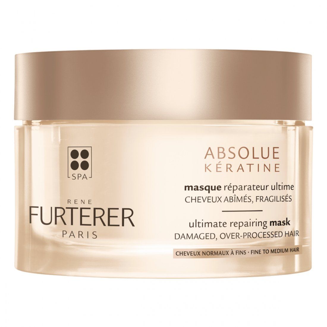 René Furterer - Masque capillaire 'Absolue Kératine Cure Renaissance Réparateur Ultime' - 200 ml