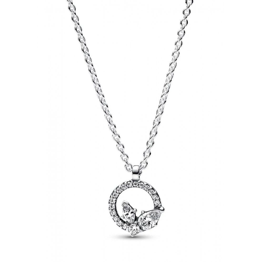 Pandora - Collier 'Sparkling Herbarium Circle & Cluster' pour Femmes