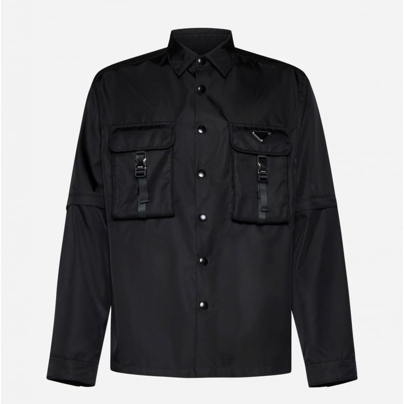 Prada - Chemise 'Cargo Pockets Re-Nylon' pour Hommes
