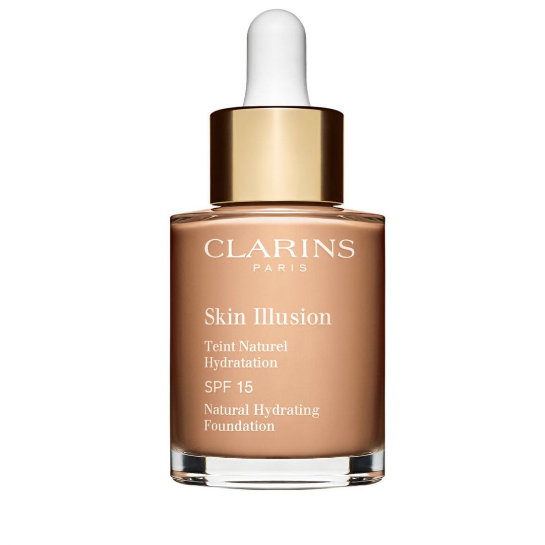 Clarins - Fond de teint 'Skin Illusion Natural Hydrating SPF15' - 108 Sand 30 ml