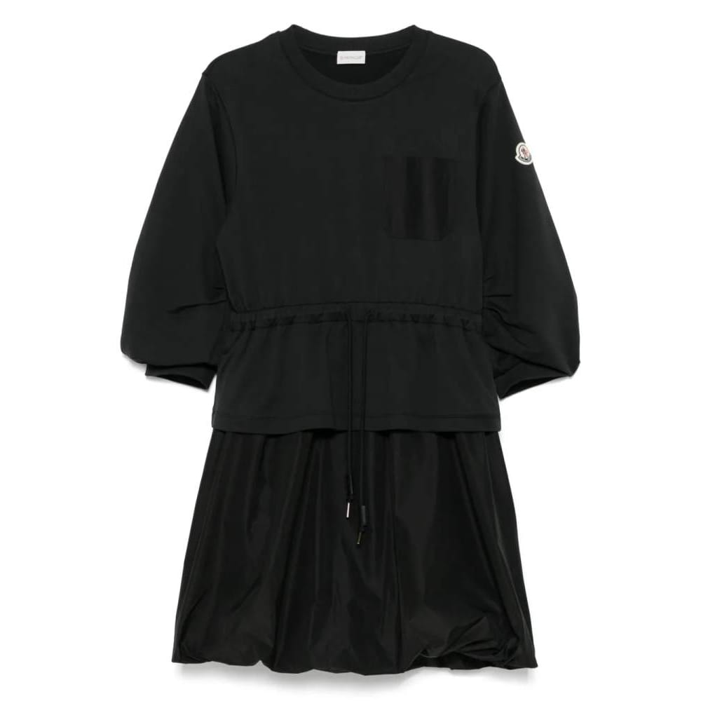 Moncler - Robe mini 'Logo-Patch' pour Femmes